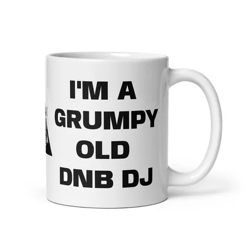 Grumpy Old DnB DJ Mug